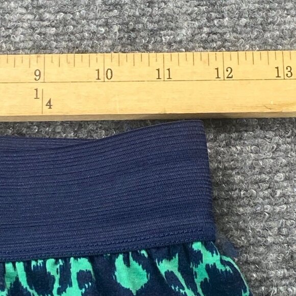 Joe B by Joe‎ Benbasset Skirt Womens Small Maxi Green Blue Pull On Geometric - Picture 7 of 10